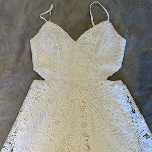 White Lace Dress by Guess